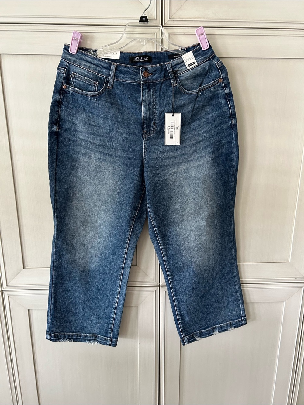 Judy Blue Women's Medium Blue Cropped Ankle Jeans
